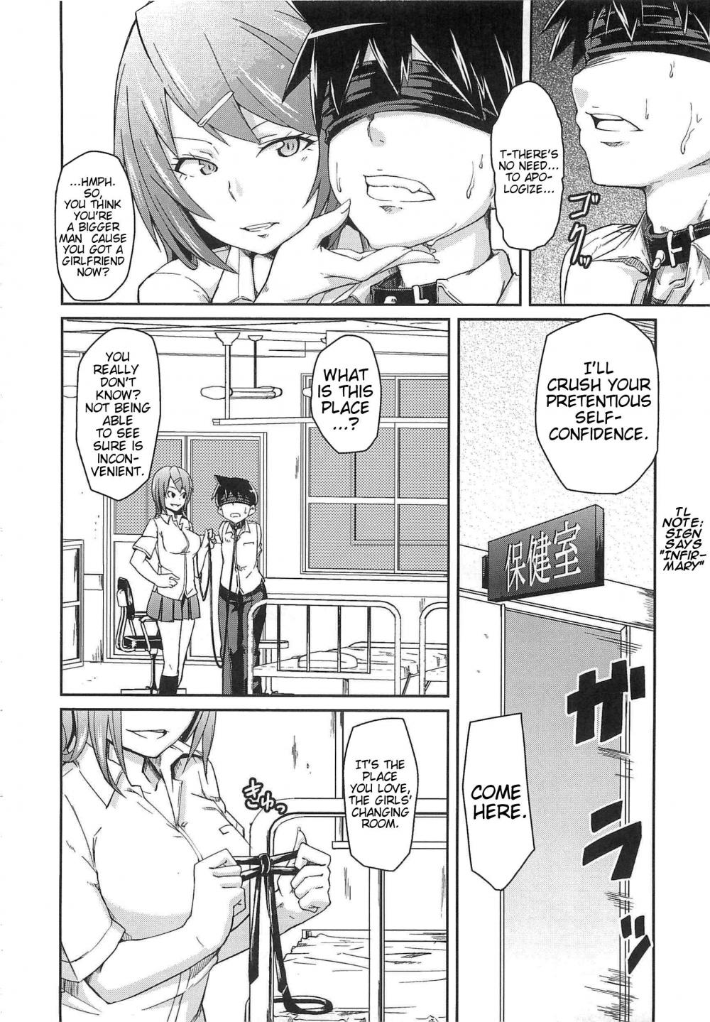 Hentai Manga Comic-Femdom Schoolgirls-Chapter 6-4